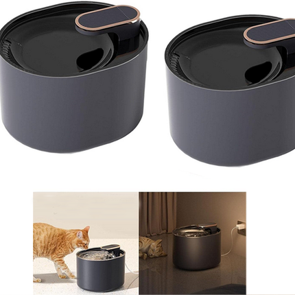Automatisk vattenfontän för katt och hund - med filter