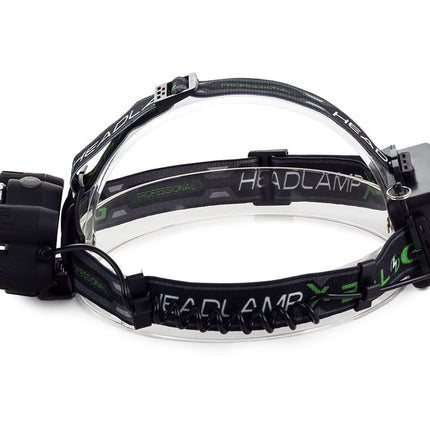 Kraftfull pannlampa - 5x LED, 400m räckvidd