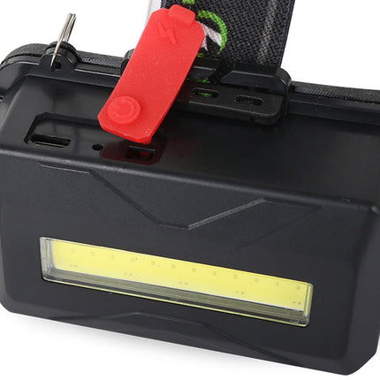 Kraftfull pannlampa - 5x LED, 400m räckvidd