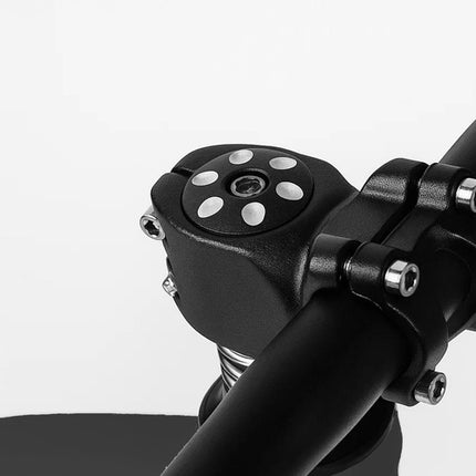 Løbecykel til børn 2+ – Letvægts med 12" EVA hjul & skulderrem – sort