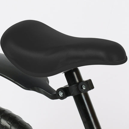 Løbecykel til børn 2+ – Letvægts med 12" EVA hjul & skulderrem – sort