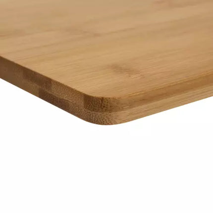 Bambu skärbräda Set med 4 delar + hållare 