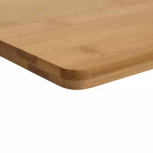 Bambu skärbräda Set med 4 delar + hållare 