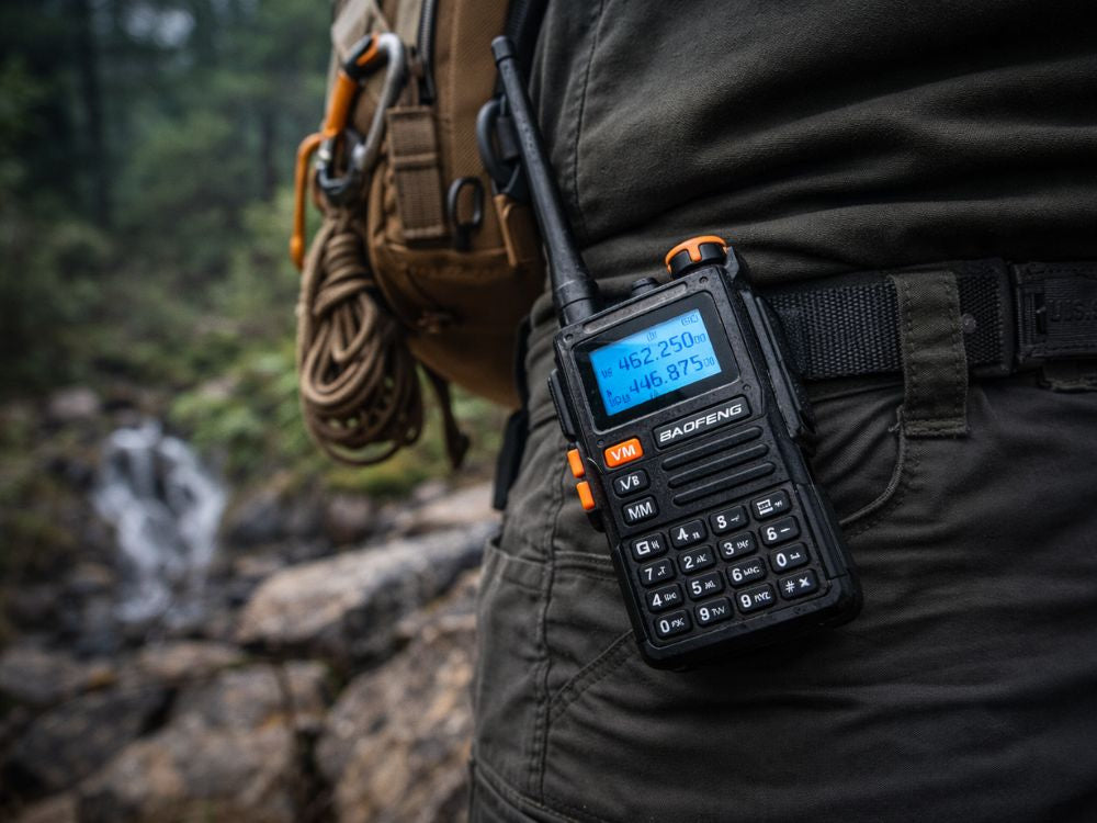 Walkie Talkie, 2600 mAh Batteri, Op til ca. 25 km rækkevidde