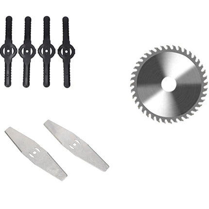 Sladdlös grästrimmer / kantklippare inkl. Batteri - Komplett set för trädgårdsskötsel