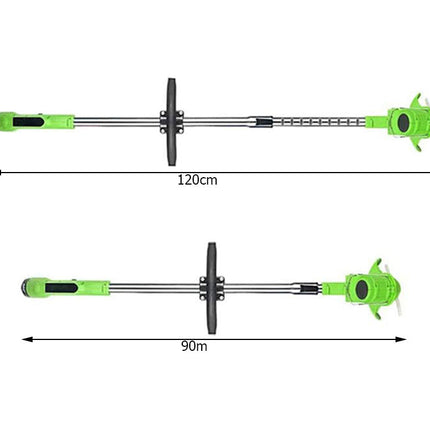 Sladdlös grästrimmer / kantklippare inkl. Batteri - Komplett set för trädgårdsskötsel