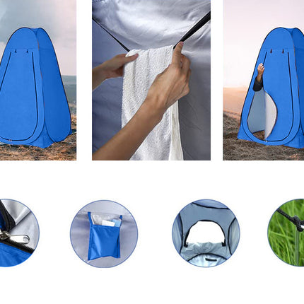 Strandtelt til Omklædningsrum, Bruser eller Toilet