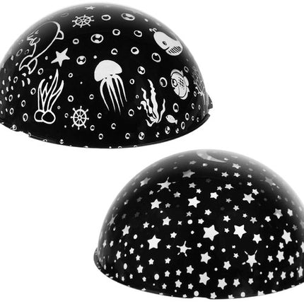 Natthimlens och havets värld Projektor Nattlampa - En magisk resa i sömnens rike!