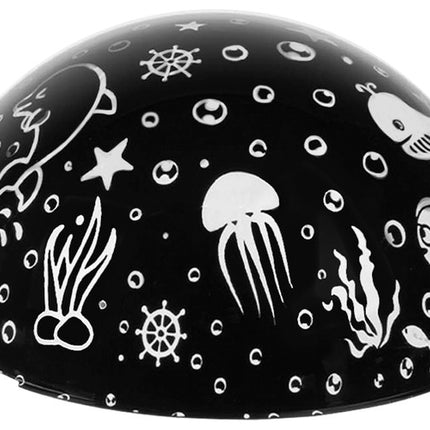 Natthimlens och havets värld Projektor Nattlampa - En magisk resa i sömnens rike!