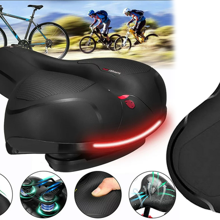 Sports cykelsadel: Ultra-Komfort med Refleks & Ventilation