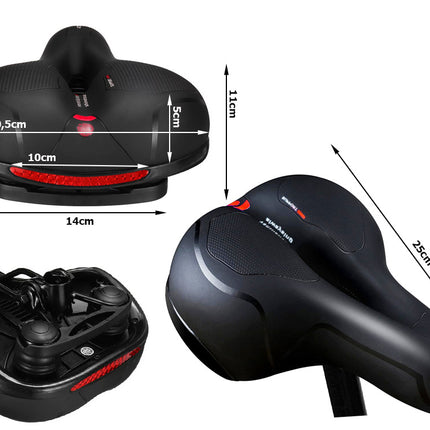 Sports cykelsadel: Ultra-Komfort med Refleks & Ventilation