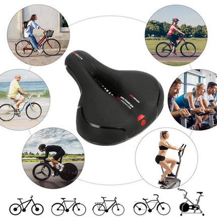 Sports cykelsadel: Ultra-Komfort med Refleks & Ventilation