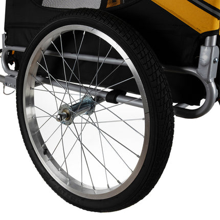 Cykelkärra för hund – Stort och bekvämt transportfordon