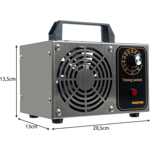 Ozon Generator, bærbar, til rensning af rum og biler – 20.000 mg/h