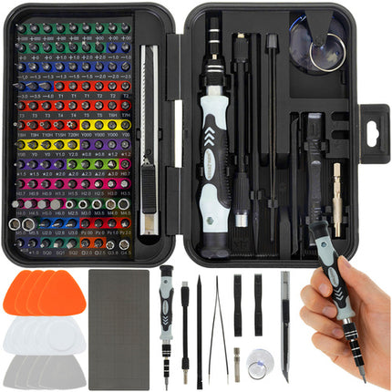Præcisionsskruetrækkersæt 133-i-1 – Alt-i-Én reparationskit til elektronik