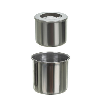 Biokamin 450 ml behållare med dekorativa stenar – Rökfri mysighet för hem och terrass