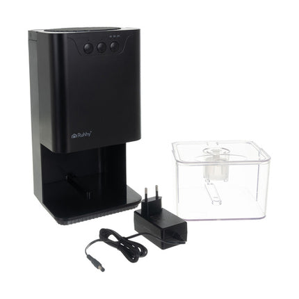 Mini Luftaffugter med LED-lys og timer – kompakt og  komfort til hverdagens fugtproblemer