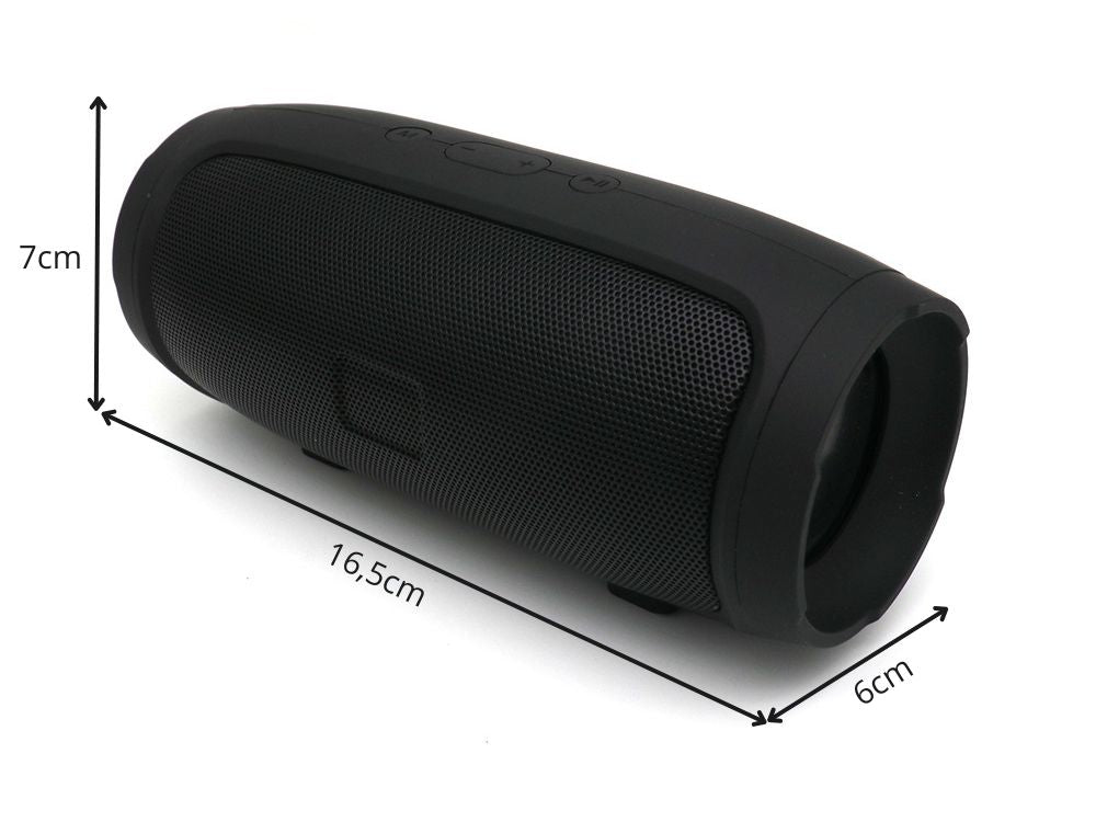 Trådløs Bluetooth Højttaler med USB & microSD – Sort