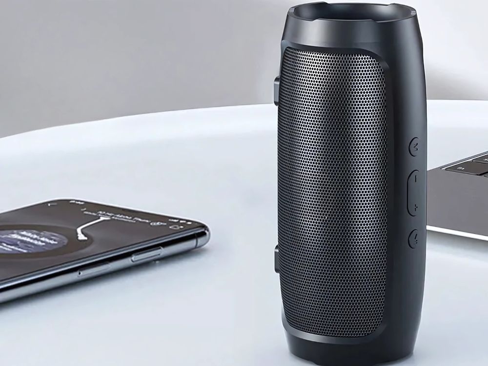 Trådløs Bluetooth Højttaler med USB & microSD – Sort