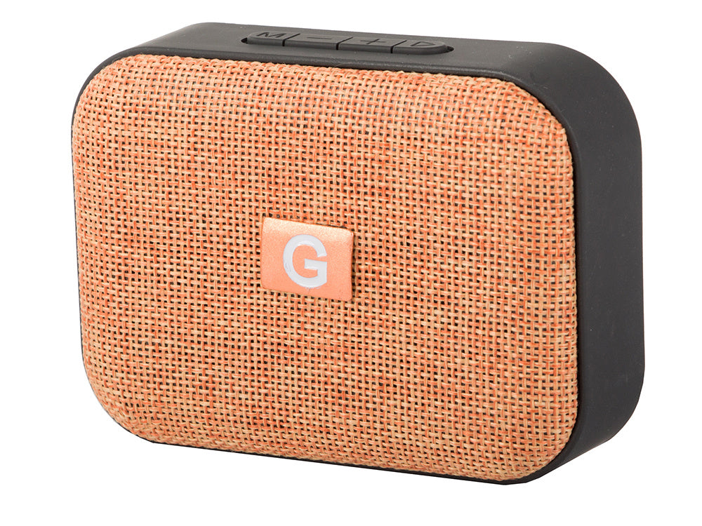Kompakt trådlös Bluetooth-högtalare med FM-radio