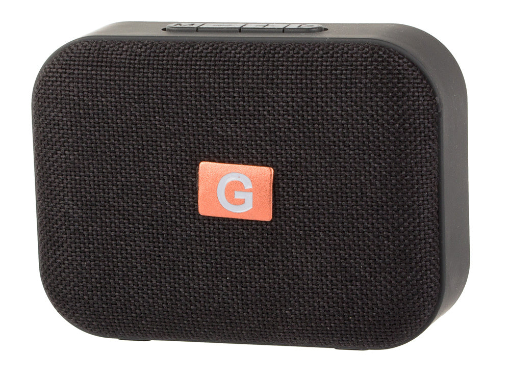 Kompakt trådlös Bluetooth-högtalare med FM-radio
