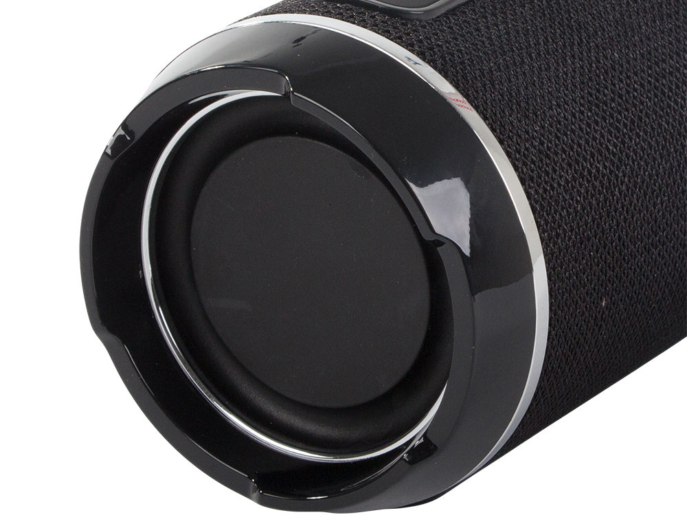 Trådlös Bluetooth Boombox-högtalare med USB, AUX &amp; microSD – Svart
