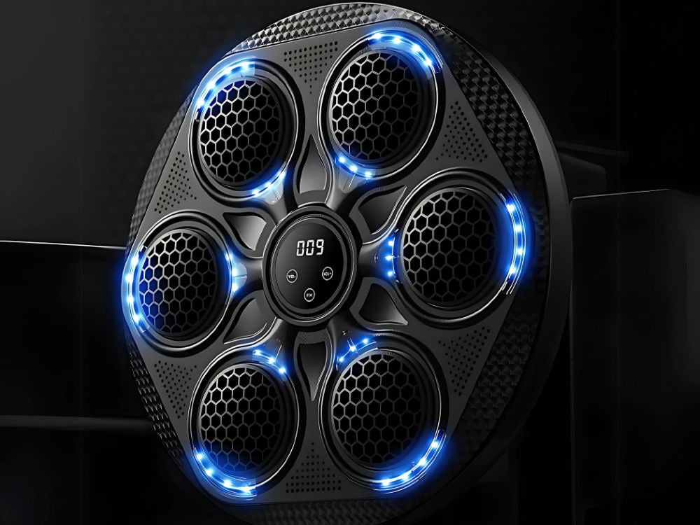 Bokse maskine med LED, bluetooth musik – 15 Hastigheder