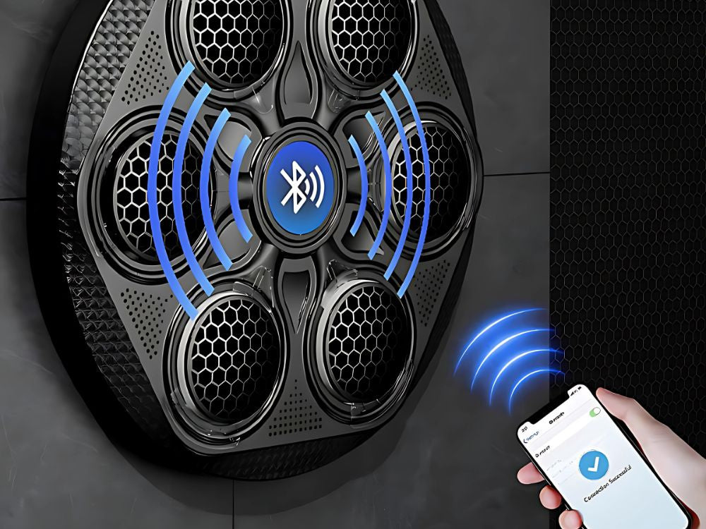 Bokse maskine med LED, bluetooth musik – 15 Hastigheder