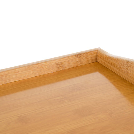 Foldbar morgenmads bord i  Bambus – Perfekt til Sengen