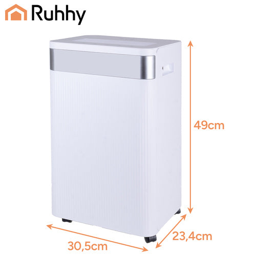 Avfuktare klarar 20L/dygn, 4,3L tank med WiFi och timer
