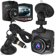 Full HD Dashcam med inbyggd skärm