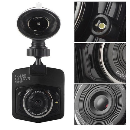 Fuld HD Dashcam med Indbygget Skærm