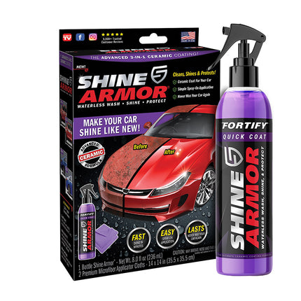 Voks & polering til Bilen 1-2 eller 3 flasker - Forny, Beskyt og få super flot Glans