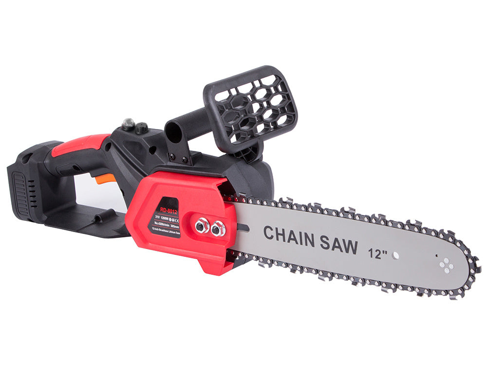 Batteridriven motorsåg 1200W - 30 cm Klipplängd