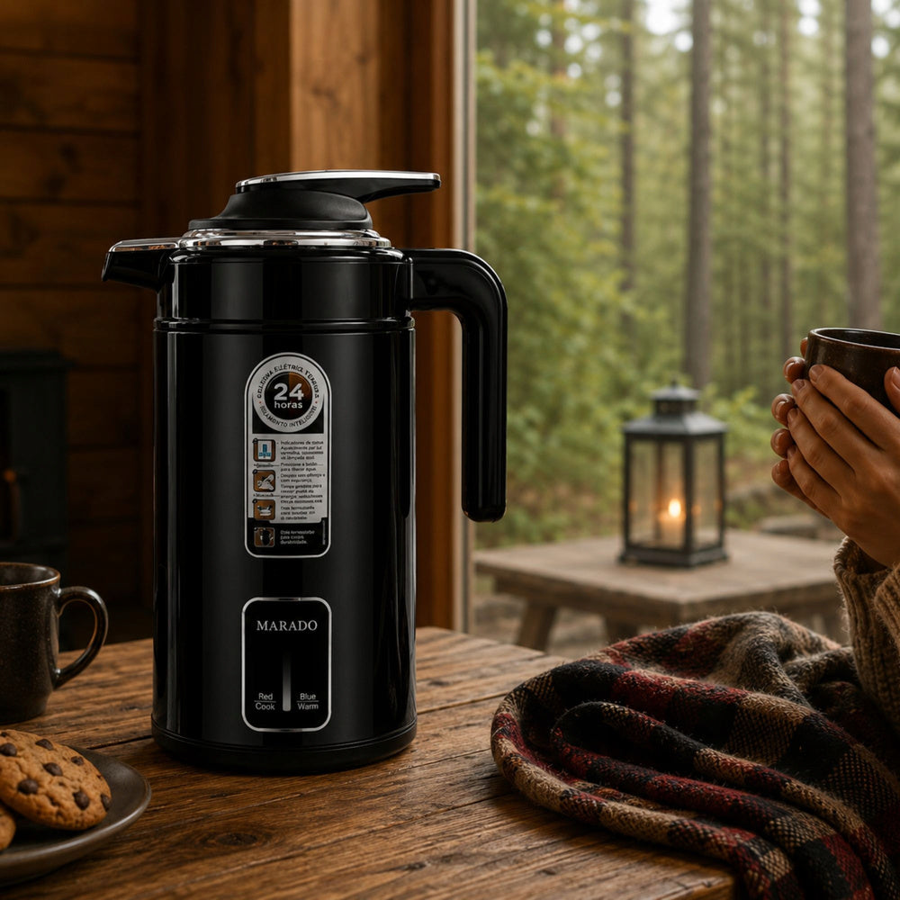 Stor Elkedel 3,5 Liter 1500W – Elektrisk Kedel med Automatisk Slukning – Sort