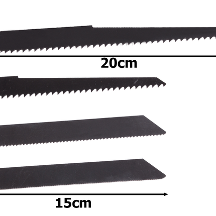 Trådløs Stiksav - 4 Klinger Inkluderet i Kuffert