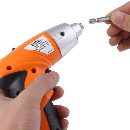 Mini Skruetrækker Genopladelig USB Letvægts inkl. Bitsæt