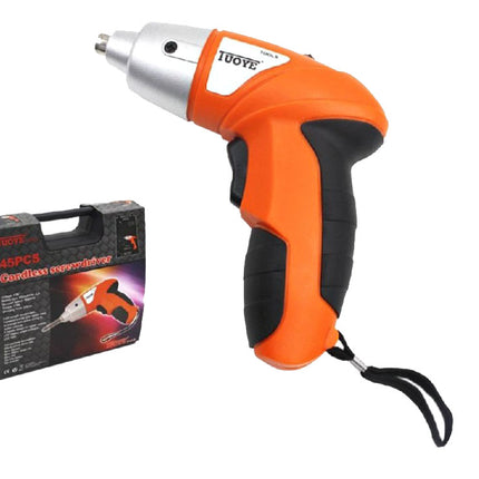 Mini Skruetrækker Genopladelig USB Letvægts inkl. Bitsæt