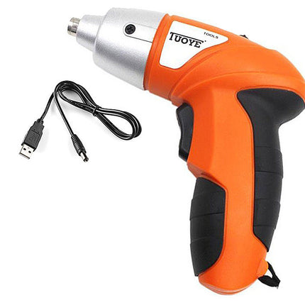 Mini Skruetrækker Genopladelig USB Letvægts inkl. Bitsæt