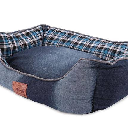 Hundkorg med avtagbar kudde - XL - 72x56 cm