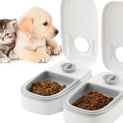 Automatisk Foderdispenser med Timer til Hund og Kat