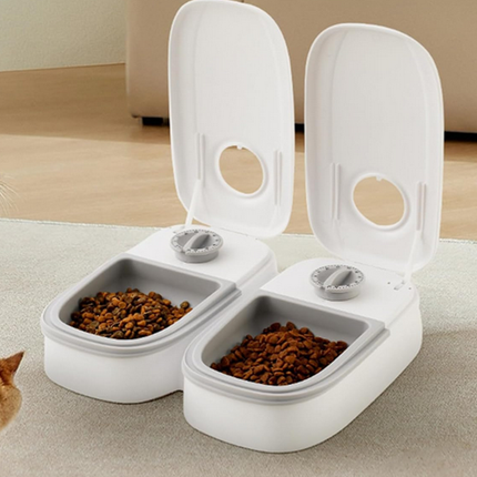 Automatisk Foderdispenser med Timer til Hund og Kat