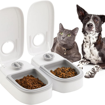 Automatisk Foderdispenser med Timer til Hund og Kat