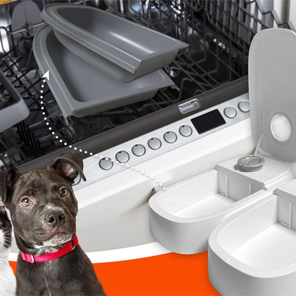 Automatisk Foderdispenser med Timer til Hund og Kat