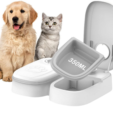 Automatisk Foderdispenser med Timer til Hund og Kat