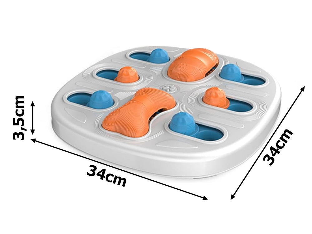 Aktiveringsleksaker för hundar och katter med pussel- och tuggfunktion