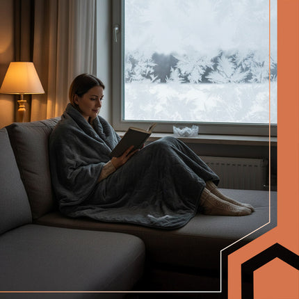 Varmetæppe 180 x 130 cm, med Fjernbetjening