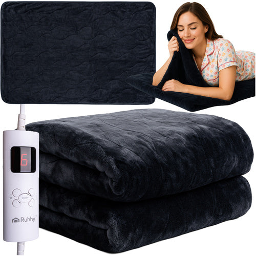 Värmefilt 180 x 130 cm, med fjärrkontroll