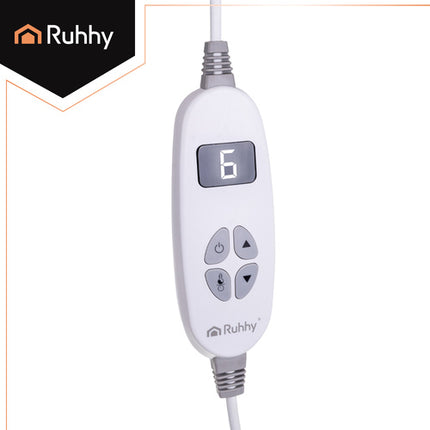 Varmetæppe  180 x 130 cm, med Fjernbetjening, 10 Varmeindstillinger, OEKO-TEX® Certificeret