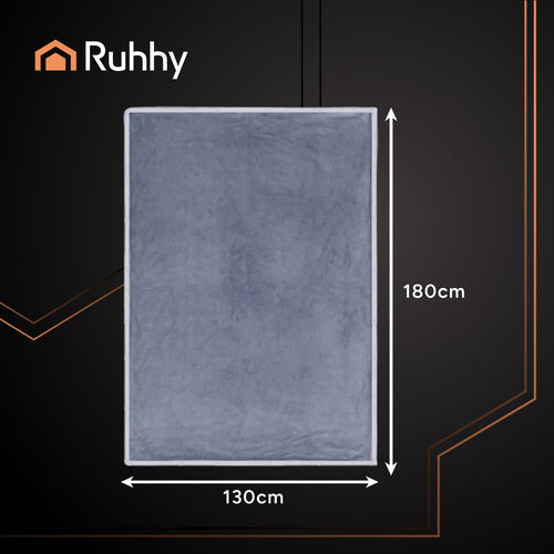 Värmefilt 180 x 130 cm, tjock med 10 värmelägen